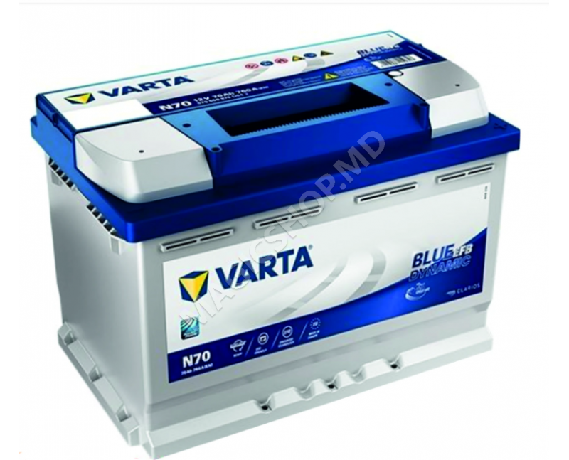 Acumulator АКБ VARTA 70 Ah jap Blue Dyn. (E23)